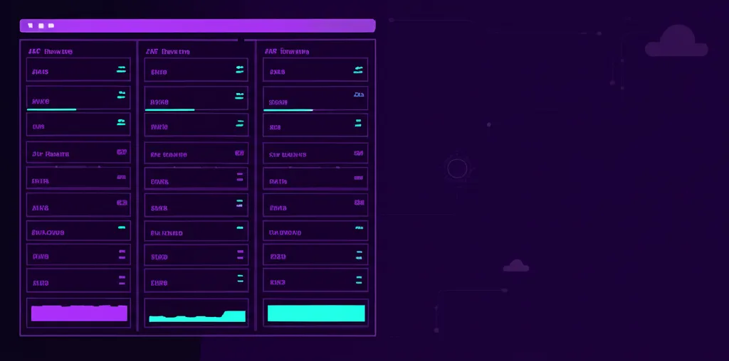 Screenshot API comparison dashboard showing multiple services compared side by side