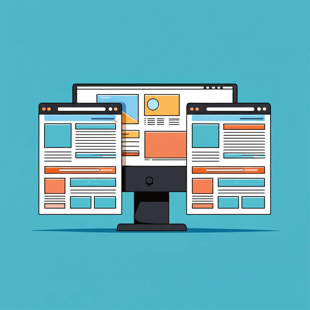 Website analytics monitoring dashboard